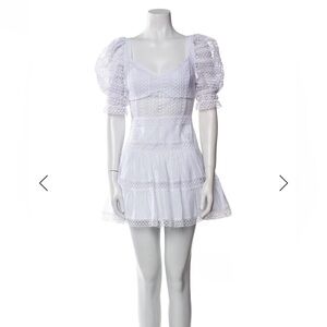 Charo Ruiz A-Line Dress | White | Size M | Pristine